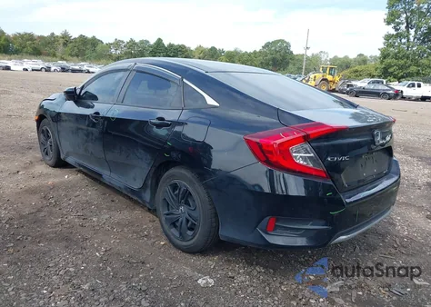 2020 Honda Civic Lx z USA, uszkodzony, nr VIN 2HGFC2F60LH502226